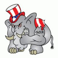 Republican Elephant Vector - ClipArt Best