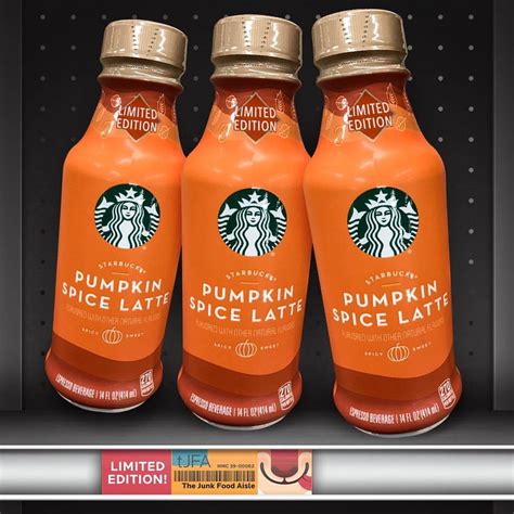 Starbucks Pumpkin Spice Latte - The Junk Food Aisle