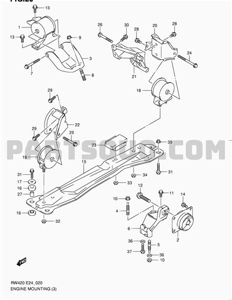 1. Engine | Suzuki SX4 RW420 RW420 | Parts Catalogs | PartSouq