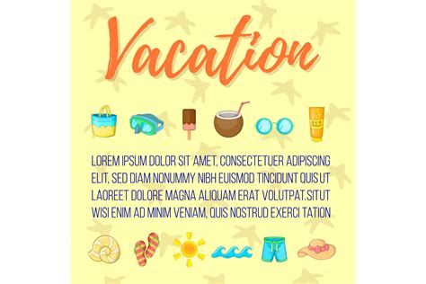 Vacation Postcard Background Concept Graphic by ylivdesign · Creative ...