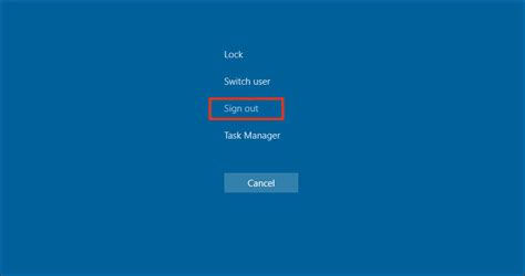 5 Easy Ways to Log Off in Windows 10