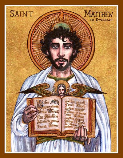 St. Matthew icon by Theophilia on DeviantArt