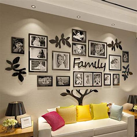 CrazyDeal Family Tree Picture Frame Collage 3D DIY Stickers Wall Art f – LittleMore | Rooms home ...