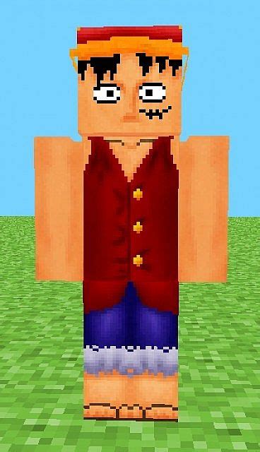 Monkey D. Luffy [One Piece] [HD Skin] Minecraft Blog