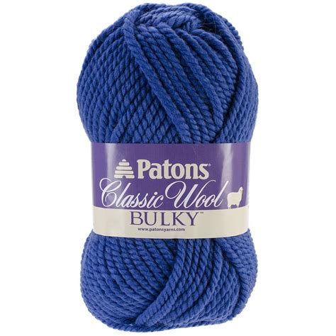 Classic Wool Bulky Yarn-Royal Blue - Walmart.com - Walmart.com