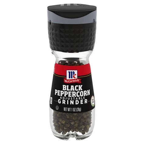 Save on McCormick Black Peppercorn Grinder Adjustable Order Online ...