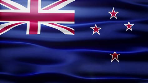 New Zealand Flag Stock Video Footage for Free Download