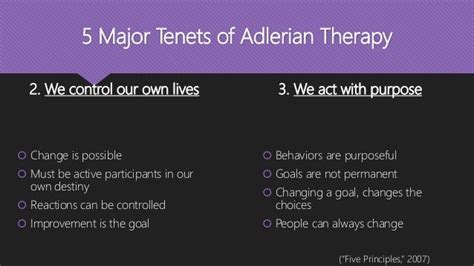 Adlerian Therapy