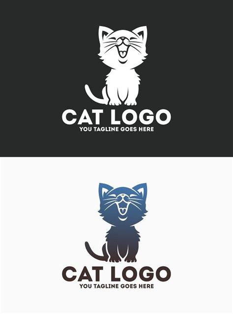 Cat Logo | Cat logo, Pet shop logo, ? logo