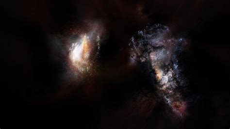 Study: Galaxy pair contain dark matter halo at least 1 trillion times the sun's mass -- Science ...