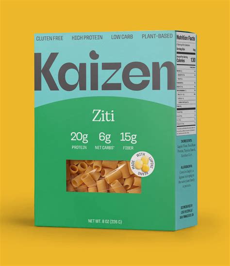 Kaizen Ziti Low Carb High Protein Pasta (8 oz) – Mission Nutrition