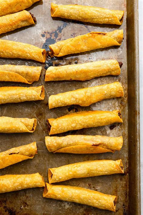 Beef Taquitos (In Both the Oven and Air Fryer!) | The Recipe Critic