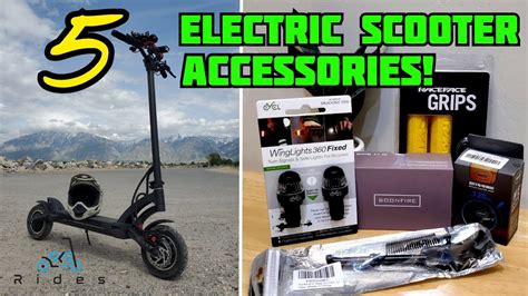 Reviewing 5 Electric Scooter Accessories!