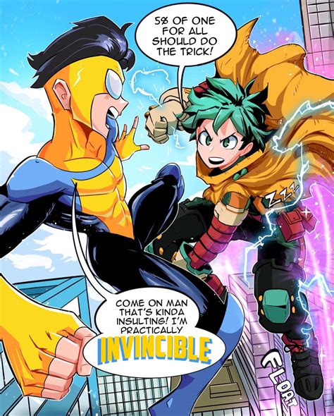 INVINCIBLE vs DEKU | Crossover | Know Your Meme