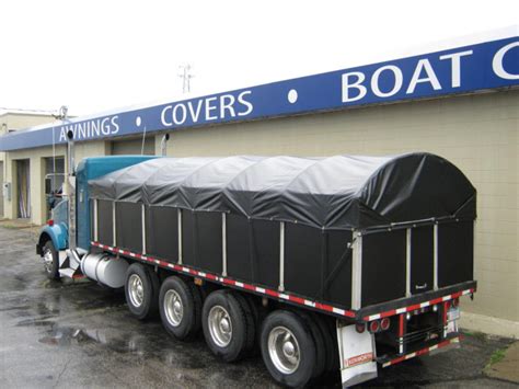 Trailer Tarps & Covers For Semi Trucks | Muskegon Awning