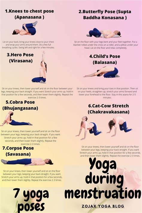 Yoga during menstruation: 7 yoga poses | Period yoga, Menstrual yoga ...