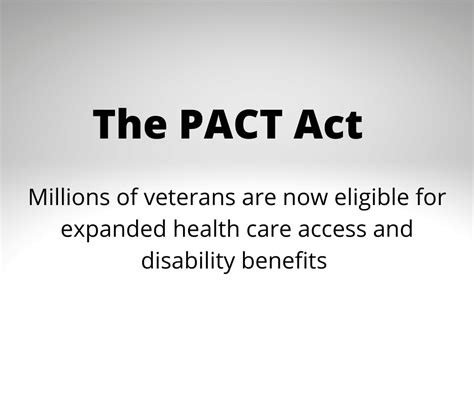 Understanding the PACT Act