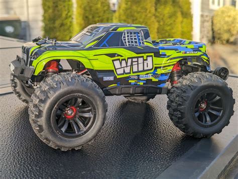 Bezgar HP161S Wild Beast Brushless 1:16 Scale Fast RC Car review ...