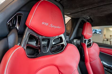 Porsche-918Spyder-Martini-Embossed Seats | Autobahn Fort Worth | Flickr