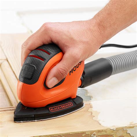 Black & Decker 55W Mouse Detail Sander 240V | Toolstation