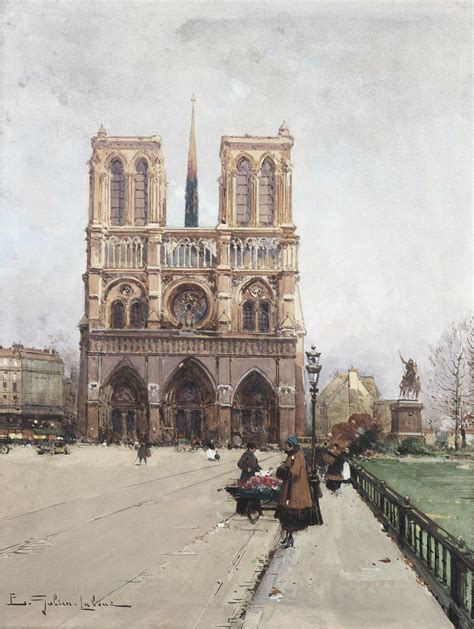 Paintings of Notre-Dame de Paris | Парижская живопись, Парижское ...