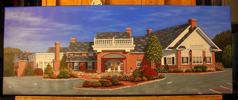 MARK OBERNDORF FINE ART: The Brick House #2 - Wyckoff, NJ