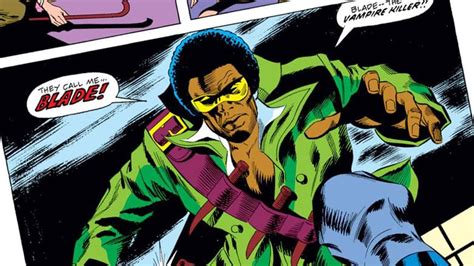 Blade's First Appearance in the Marvel Universe | Marvel