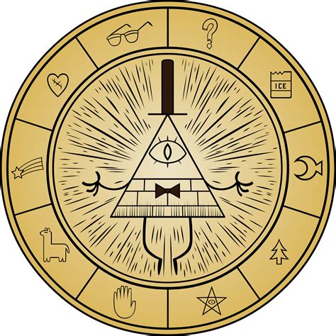 Gravity Falls - Bill Cipher Wheel | Gravity falls bill, Gravity falls bill cipher, Gravity falls ...