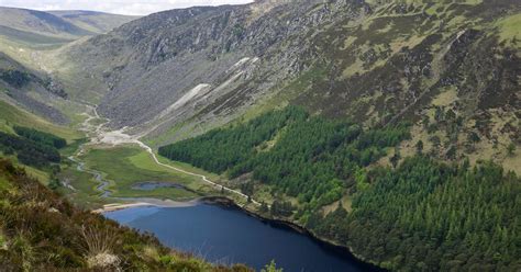 Hike the Spinc and Glenealo Valley Trail in Glendalough, Wicklow, Ireland