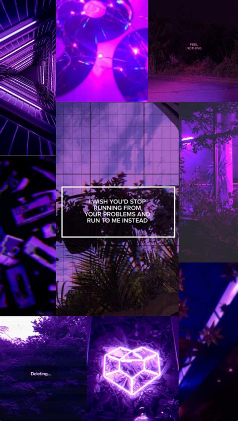 Purple Aesthetic, light, quote, HD phone wallpaper | Peakpx