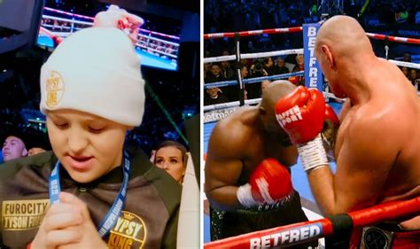 Tyson Fury's son shares fear he'll 'never get back up again' after ...