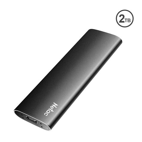 Netac Zslim SSD External Portable SSD 2tb 1tb 500GB 250GB Hard Drive USB 3.1 Type C External ...