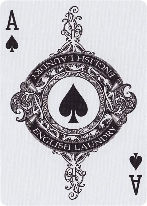 Ace of ♠️ | Playing cards art, Playing cards design, Playing cards