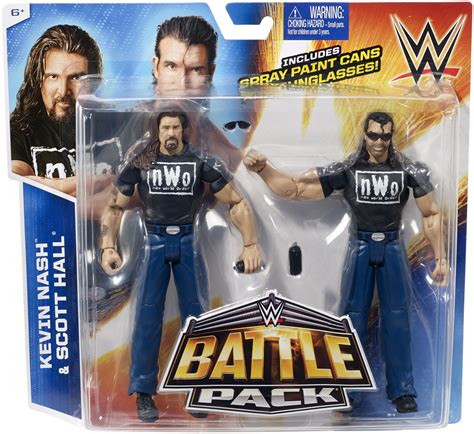 WWE Scott Hall & Kevin Nash (Outsiders NWO) - Battle Packs 36 Toy ...