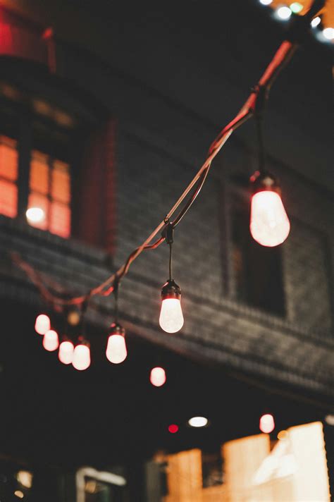 Selective Focus Photography of String Lights · Free Stock Photo