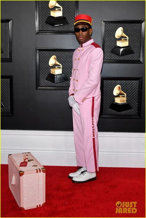 Tyler the Creator Wears Pink Bellhop Outfit to Grammys 2020: Photo 4423337 | Grammys Pictures ...