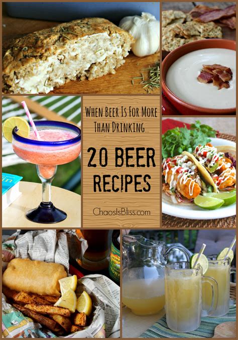 When Beer is for More Than Drinking | 20 Beer Recipes