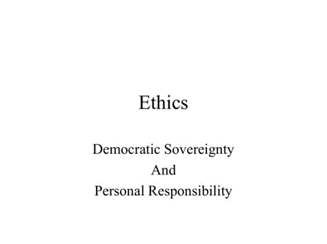 Ethics