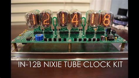 Nixie Tube Clock Kit Diy