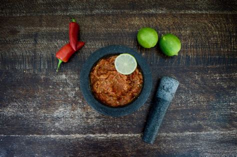 Sambal Terasi Recipe - authentic Indonesian shrimp paste sambal