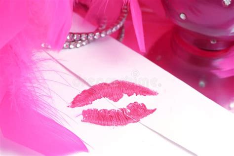 Sealed with a kiss stock photo. Image of kissed, magenta - 5357084