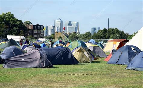 Climate camp - Stock Image - C004/4148 - Science Photo Library