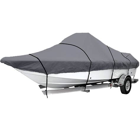 17ft-19ft/19ft-21ft/21ft-23ft/23ft-25ft 210d boat cover waterproof dustproof heavy duty marine ...