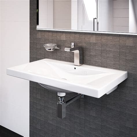 Auckland 800mm Wall Mounted Basin