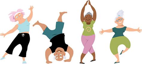 Download High Quality exercise clipart senior fitness Transparent PNG Images - Art Prim clip ...