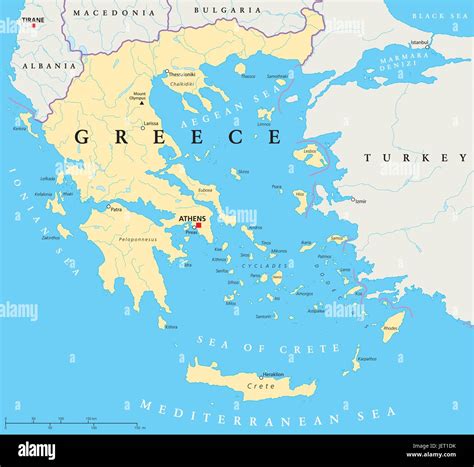 Athens On A World Map | Draw A Topographic Map