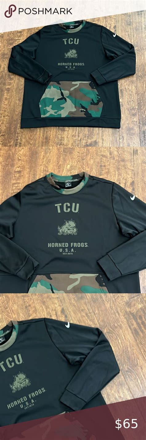 Nike TCU Football Crewneck Size XL