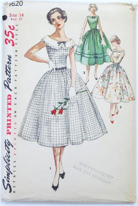 Pintucks: Vintage Simplicity Sewing Patterns: 1958