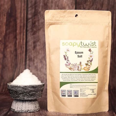 Buy Pure Epsom Salt for Bath Salts & Bath Bombs | Foot & Body Scrubs