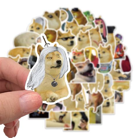 50pcs Doge Meme Stickers – AU Sticker World